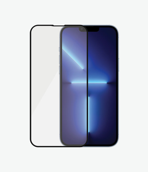 PanzerGlass - Tempered Glass Case Friendly AB za iPhone 13 Pro Max & 14 Plus, crna