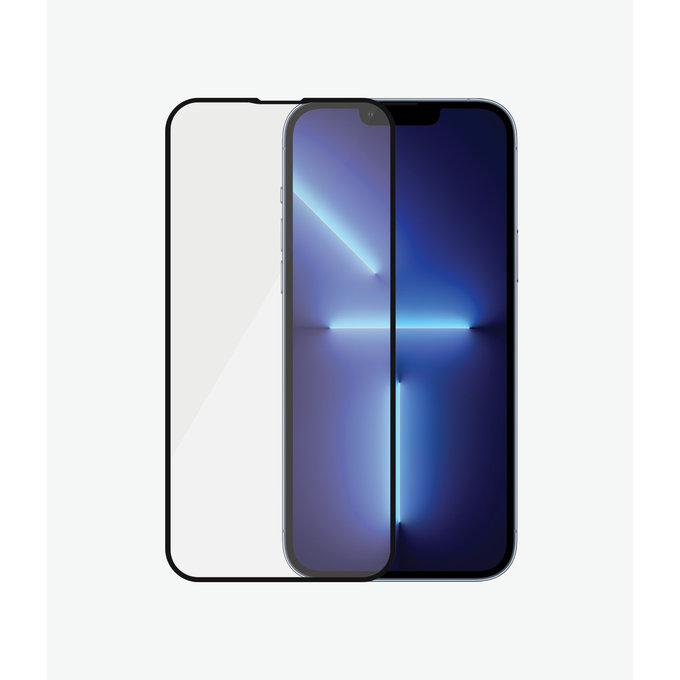 PanzerGlass - Tempered Glass Case Friendly AB za iPhone 13 Pro Max & 14 Plus, crna