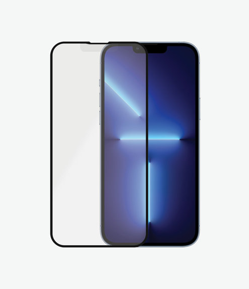 PanzerGlass - Tempered Glass Case Friendly Anti-Glare AB za iPhone 13 Pro Max & 14 Plus, crna