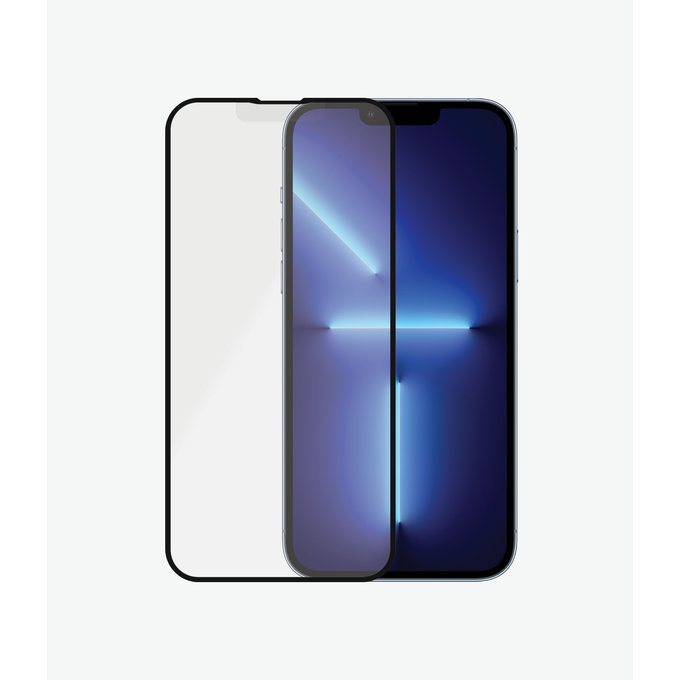 PanzerGlass - Tempered Glass Case Friendly Anti-Glare AB za iPhone 13 Pro Max & 14 Plus, crna