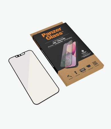 PanzerGlass - Tempered Glass Case Friendly Anti-Bluelight AB za iPhone 13 mini, crna