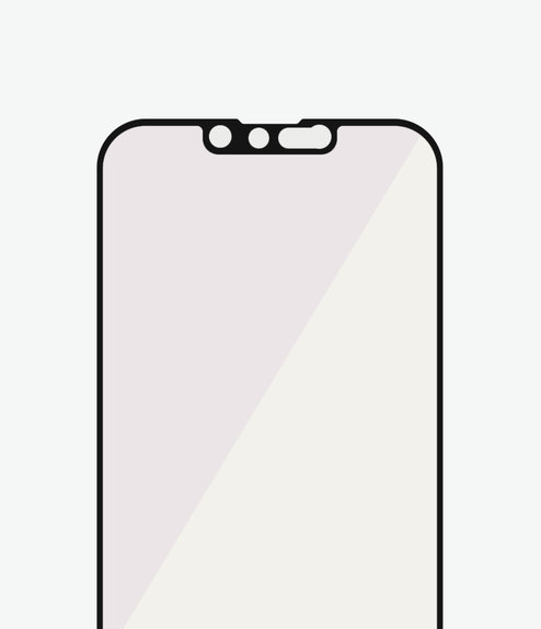 PanzerGlass - Tempered Glass Case Friendly Anti-Bluelight AB za iPhone 13 Pro Max & 14 Plus, crna