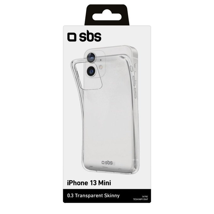 SBS - Maska Skinny za iPhone 13 mini, prozirna