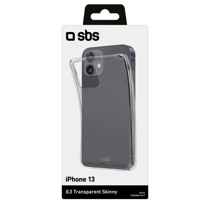 SBS - Maska Skinny za iPhone 13, prozirna