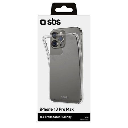 SBS - Maska Skinny za iPhone 13 Pro Max, prozirna