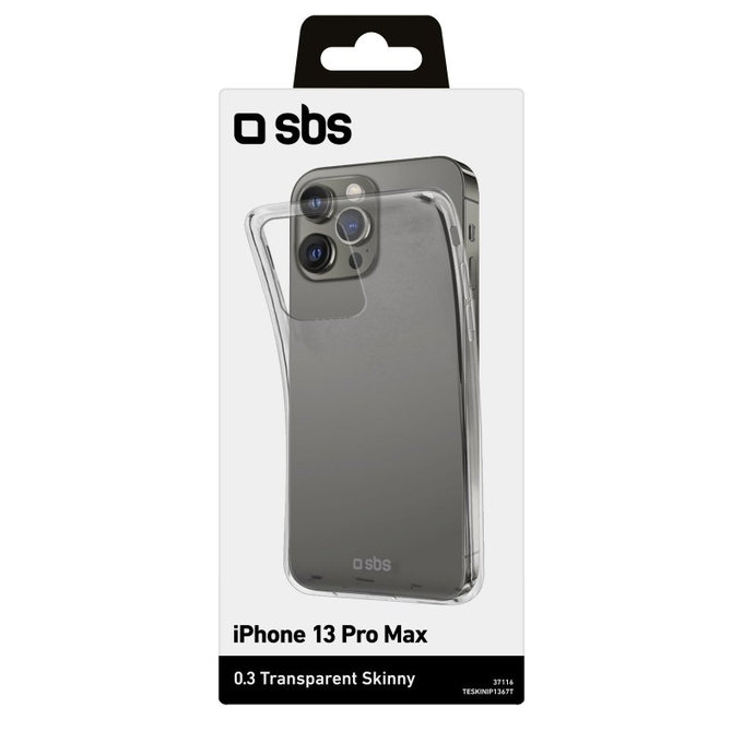 SBS - Maska Skinny za iPhone 13 Pro Max, prozirna