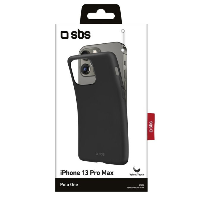 SBS - Maska Polo One za iPhone 13 Pro Max, crna