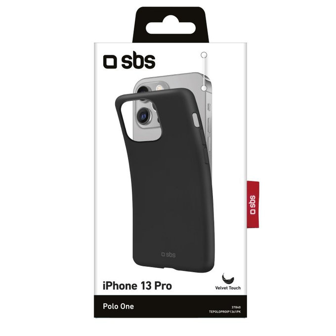 SBS - Maska Polo One za iPhone 13 Pro, crna