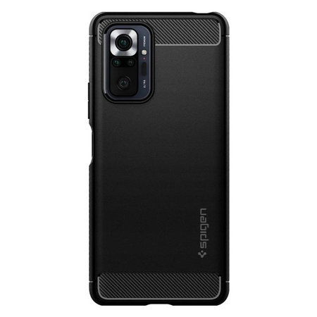 Spigen - Maska Rugged Armor za Xiaomi Redmi Note 10 Pro, crna