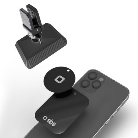 SBS - Auto držač za ventilaciju, magnetni, pravokutni, crni