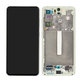 Samsung Galaxy S21 FE G990B - LCD zaslon + zaslon osjetljiv na dodir + okvir (zeleni) - GH82-26414C, GH82-26420C, GH82-26590C Originalni servisni paket