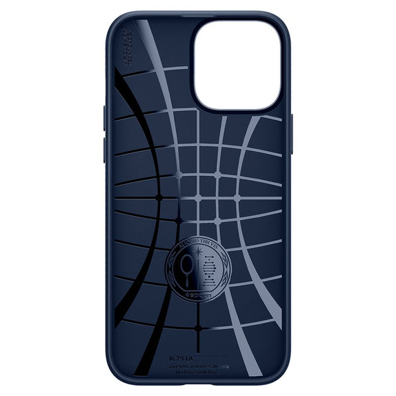 Spigen - Maska Liquid Air za iPhone 13 Pro Max, plava