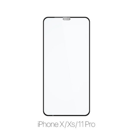 FixPremium FullCover Glass - Kaljeno staklo za iPhone X, XS & 11 Pro