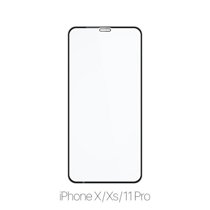 FixPremium FullCover Glass - Kaljeno staklo za iPhone X, XS & 11 Pro