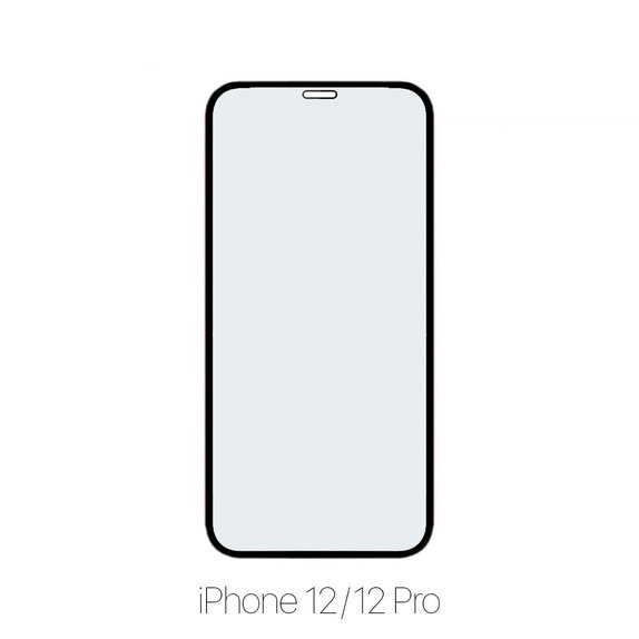 FixPremium FullCover Glass - Kaljeno staklo za iPhone 12 i 12 Pro