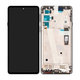 Motorola Edge 20 XT2143 - LCD zaslon + zaslon osjetljiv na dodir + okvir (siv sivi) - 5D68C19192 Originalni servisni paket