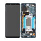 Sony Xperia 5 III - LCD zaslon + staklo osjetljivo na dodir + okvir (zeleno) - A5033716A Originalni servisni paket