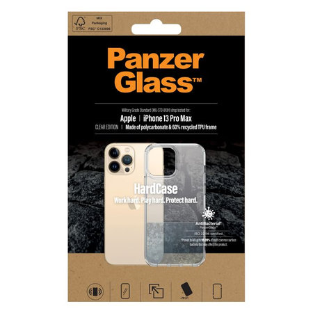 PanzerGlass - Maska HardCase AB za iPhone 13 Pro Max, prozirna