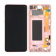 Samsung Galaxy S10 G973F - LCD zaslon + zaslon osjetljiv na dodir + okvir (roza zlatna) - GH82-18850D Originalni servisni paket