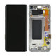 Samsung Galaxy S10 G973F - LCD zaslon + zaslon osjetljiv na dodir + okvir (srebrni) - GH82-18850G, GH82-18835G Genuine Service Pack