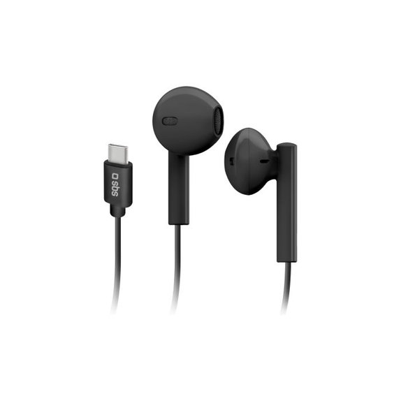 SBS - Stereo slušalice Studio Mix 65c, USB-C konektor, crne