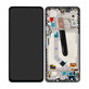 Xiaomi Mi 11i - LCD zaslon + zaslon osjetljiv na dodir + okvir (Celestian Silver) - 5600040K1100 Originalni servisni paket
