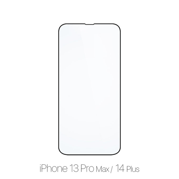 FixPremium FullCover Glass - Kaljeno staklo za iPhone 13 Pro Max & 14 Plus
