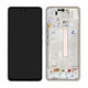 Samsung Galaxy A53 5G A536B - LCD zaslon + zaslon osjetljiv na dodir + okvir (Fantastična bijela) - GH82-28024B, GH82-28025B Originalni servisni paket