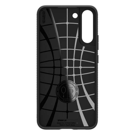 Spigen - Maska Liquid Air za Samsung Galaxy S22, mat crna