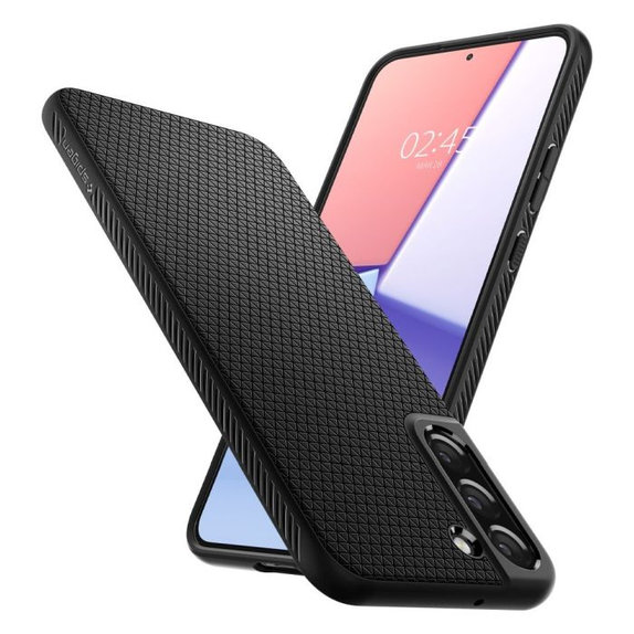 Spigen - Maska Liquid Air za Samsung Galaxy S22, mat crna