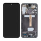 Samsung Galaxy S22 Plus S906B - LCD zaslon + zaslon osjetljiv na dodir + okvir (Phantom Black) - GH82-27500A, GH82-27501A Originalni servisni paket