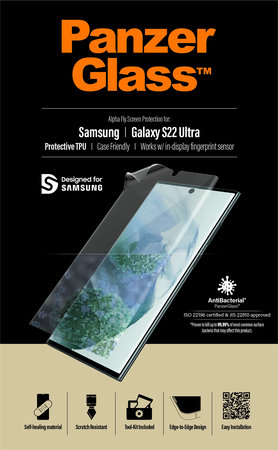 PanzerGlass - Zaštitno staklo za Samsung Galaxy S22 Ultra, prozirno
