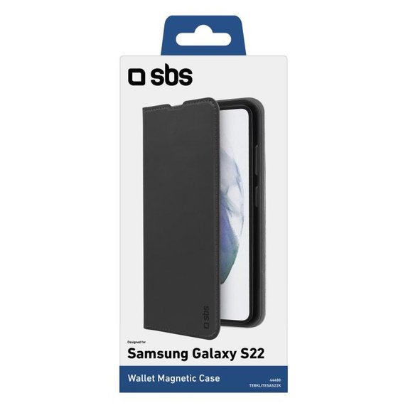 SBS - Maska Book Wallet Lite za Samsung Galaxy S22, crna