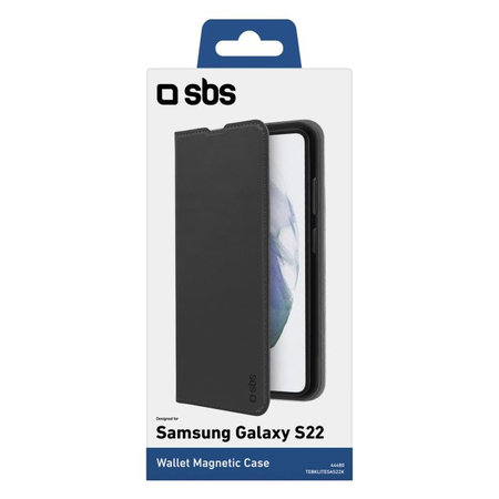 SBS - Maska Book Wallet Lite za Samsung Galaxy S22+, crna