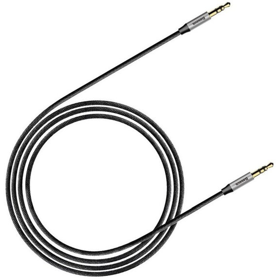 Baseus - Aux kabel (1m), srebrno/crni