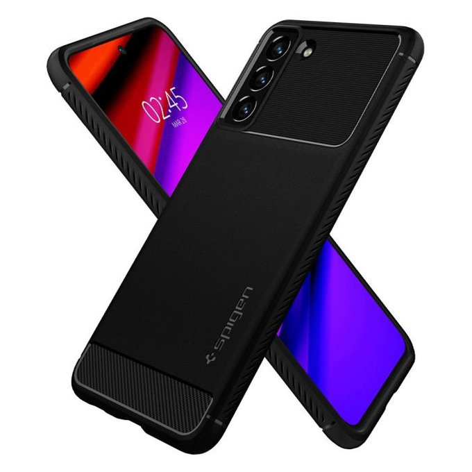 Spigen - Maska Rugged Armor za Samsung Galaxy S21 FE, mat crna
