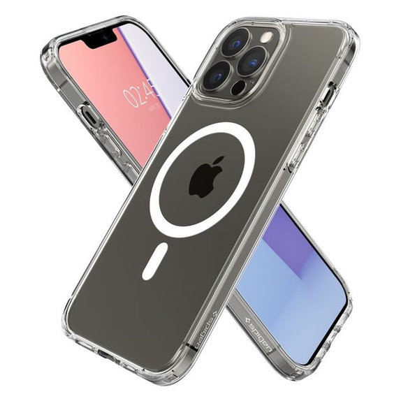 Spigen - Maska Ultra Hybrid s MagSafe za iPhone 13 Pro Max, bijela