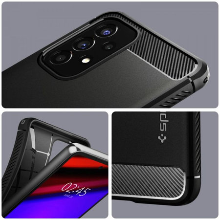Spigen - Maska Rugged Armor za Samsung Galaxy A53 5G, mat crna