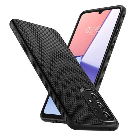 Spigen - Maska Liquid Air za Samsung Galaxy A53 5G, mat crna