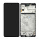 Samsung Galaxy M53 5G M536B - LCD zaslon + zaslon osjetljiv na dodir + okvir (crni) - GH82-28812A, GH82-28895A Originalni servisni paket