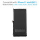 Baterija za iPhone 13 Mini, 2406mAh, A2660, Service Pack