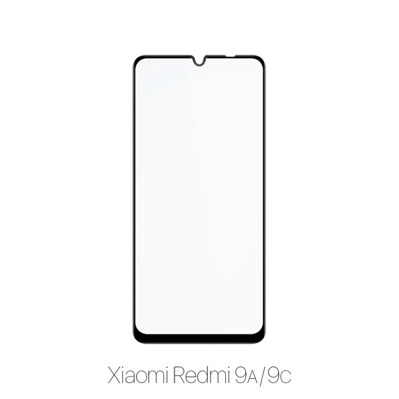 FixPremium FullCover Glass - Kaljeno staklo za Xiaomi Redmi 9A & 9C