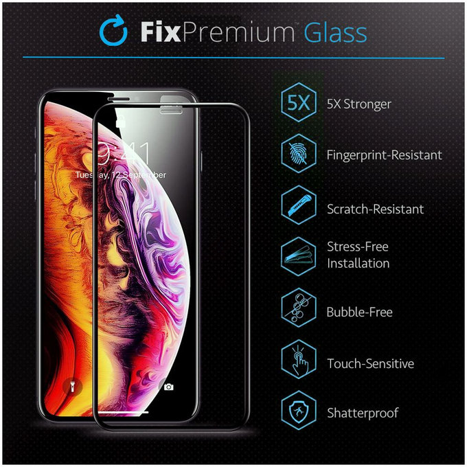 FixPremium FullCover Glass - Kaljeno staklo za Samsung Galaxy A40