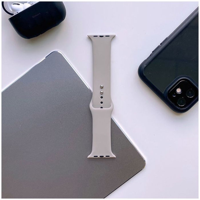 Tech-Protect - Narukvica Iconband za Apple Watch 4, 5, 6, 7, SE (42, 44, 45 mm), siva