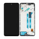 Xiaomi Redmi Note 11 Pro 4G, 5G - LCD zaslon + zaslon osjetljiv na dodir + okvir (grafitno siva) - 5600010K6S00, 5600010K6T00 Originalni servisni paket