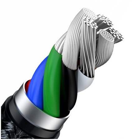 Baseus - Lightning / USB-C kabel (2m), crni
