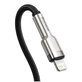 Baseus - Lightning / USB-C kabel (2m), crni