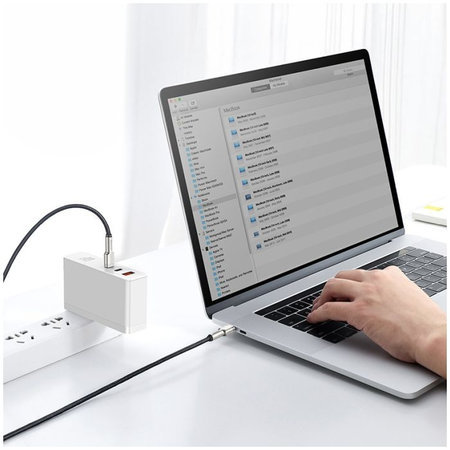 Baseus - USB-C / USB-C kabel (1m), crni