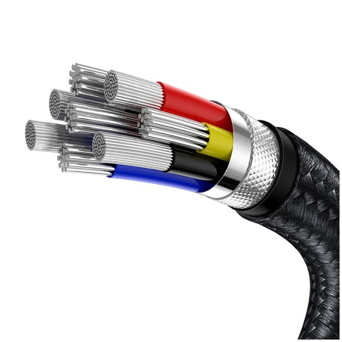 Baseus - USB-C / USB-C kabel (2m), crni