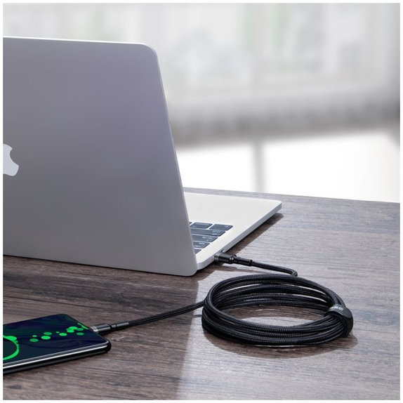 Baseus - USB-C / USB-C kabel (2m), crni